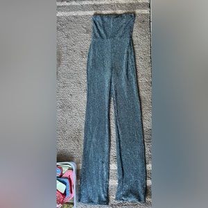 Women's Tube Sequin Mesh Jumpsuit - Wild Fable